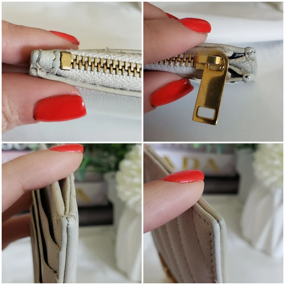 Authentic Pre-owned Yves Saint Laurent Cassandre Fragments Card Case - Picture 7 of 12